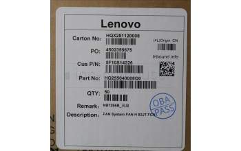 Lenovo 5F10S14226 System FAN 83JT