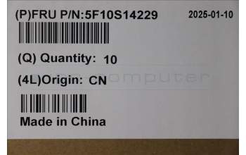 Lenovo 5F10S14229 Lüfter Lüfter C 83JX FCN