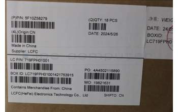 Lenovo 5F10Z58279 FAN(L+R),INTEL