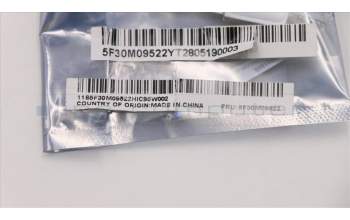 Lenovo 5F30M09522 FINGER_PRT FP BD C 80VU W/CableS