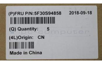 Lenovo 5F30S94858 FINGER_PRT FINGER_PRT C 81J7 w/FFC IG