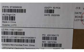 Lenovo 5F30S95030 FP BD L 82XL