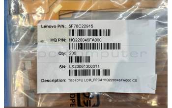 Lenovo 5F78C22915 TB370FU LCM_FPC&*HQ220046FA000 CS