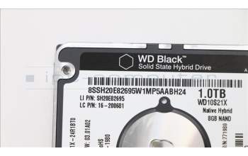 Lenovo 5H20G62498 Lenovo HDD 1T+8G,2.5,7mm,5400,SATA,STD,WD