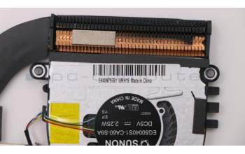 Lenovo HEATSINK Thermal Module C 80XC W/Lüfter DIS für Lenovo IdeaPad 720s-14IKB (80XC/81BD)