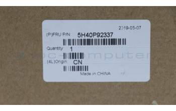 Lenovo 5H40P92337 Heatsink 3N 81CG