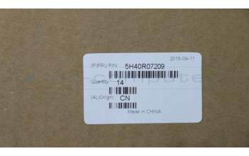 Lenovo 5H40R07209 HEATSINK Heatsink 3N 81F5 DIS