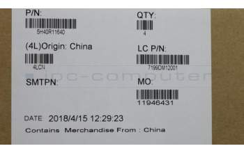 Lenovo 5H40R11640 HEATSINK Heatsink L 81EU KBL_R for UMA