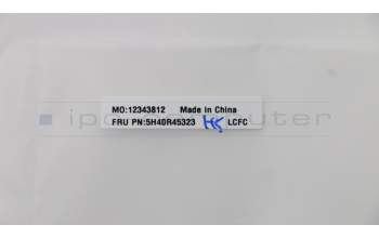 Lenovo 5H40R45323 Heatsink L 81FV DIS 1050TI