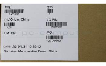 Lenovo 5H40S19897 HeatsinkL81LGDIS