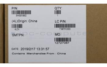 Lenovo 5H40S19902 HEATSINK Heatsink L 81LW