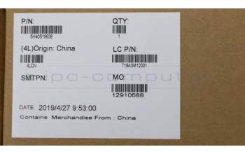 Lenovo 5H40S19938 Heatsink L 81SY DIS