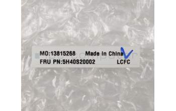 Lenovo 5H40S20002 HEATSINK Heatsink L 81YK G5