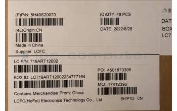 Lenovo 5H40S20070 HEATSINK Heatsink L 81WQ TAISOL