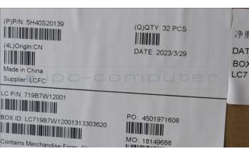 Lenovo 5H40S20139 HEATSINK Thermal module L82BG DELTA