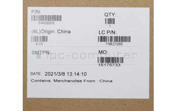 Lenovo 5H40S20216 HEATSINK Heatsink B 82BC I7/I9