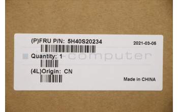 Lenovo 5H40S20234 Heatsink L 82H8 UMA WEIHONG