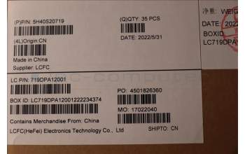 Lenovo 5H40S20719 Thermal Module 82V6