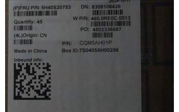 Lenovo 5H40S20753 Thermal module W 82R9 KIPO TPD