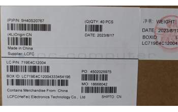 Lenovo 5H40S20767 Heatsink L 82XA FANLESS AVC