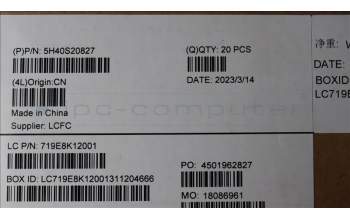 Lenovo 5H40S20827 HEATSINK Heatsink L 83AQ TAISOL