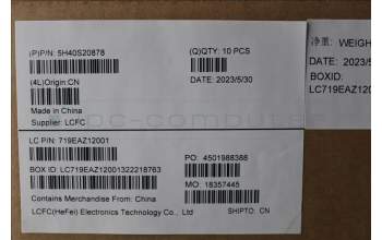 Lenovo 5H40S20878 Thermal Module 83BY DIS