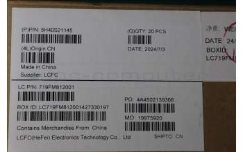 Lenovo 5H40S21145 HEATSINK L 83GW TAISOL