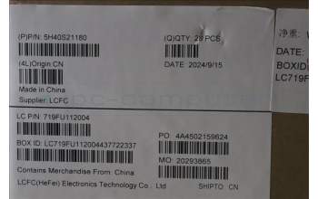 Lenovo 5H40S21180 HEATSINK L 83LK GN21 AVC