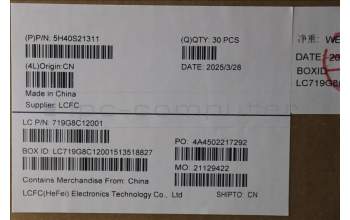 Lenovo 5H40S21311 HEATSINK L 83KJ THM Module