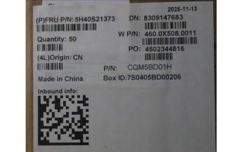 Lenovo 5H40S21373 Heatsink W 21UY KIPO