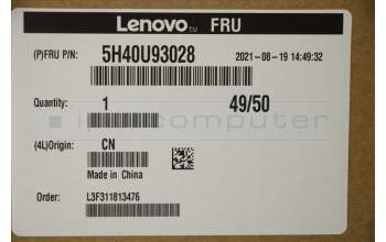 Lenovo 5H40U93028 HEATSINK THERMAL KIT 125W TW FOR CPU