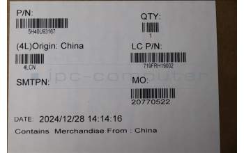 Lenovo 5H40U93167 I/A 150W 7Pin ARGB Cooler