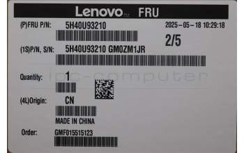 Lenovo 5H40U93210 7L ARL CPU Cooler