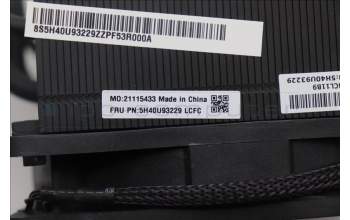 Lenovo 5H40U93229 Intel-HX 150W Cooler, Black