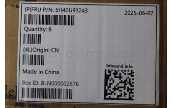 Lenovo 5H40U93243 8.2L A 45W CPU Cooler