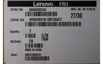 Lenovo 5H40U93246 P3Tiny A1000 N Cubase HS