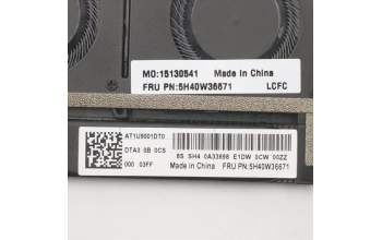 Lenovo 5H40W36671 HEATSINK CPU heatsink,w/Lüfter,Delta