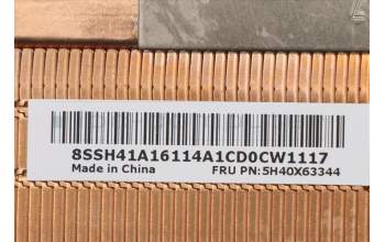 Lenovo 5H40X63344 HEATSINK A Ren DIS Thermal Module