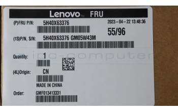 Lenovo 5H40X63376 HEATSINK I/A 65W cooler,taisol