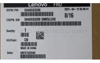 Lenovo 5H40X63390 HSINK FOR T580 AMD VR