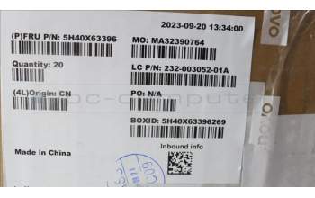 Lenovo 5H40X63396 A UMA TM for yoga27 gen4,CM