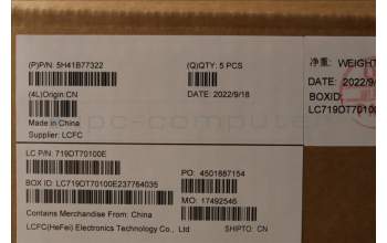 Lenovo 5H41B77322 Thermal Module JP610,Intel