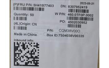 Lenovo 5H41B77403 HEATSINK FRU Heatsink HY,K14