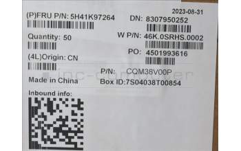 Lenovo 5H41K97264 HEATSINK HYB Thermal Module ASM,Delta