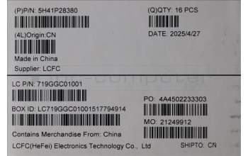 Lenovo 5H41P28380 HEATSINK FRU MXCG0_THM_ASSY DELTA