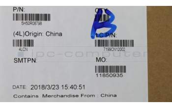 Lenovo 5H50R08798 Scharnier Scharnier L 81EK R+L IG