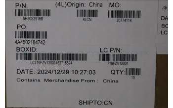 Lenovo 5H50S29168 Hinge L 83K2 L+R Metal