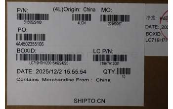 Lenovo 5H50S29180 HINGE L 83UU R+L