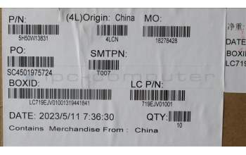 Lenovo 5H50W13831 FRU HINGE WEI INTEL HINGE L+R