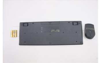 Lenovo 5KM0U87466 Keyboard_Mouse,2.4G,US English Euro,Grey
